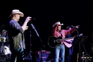 Tracy Lawrence and Clay Walker open tour in Charlotte North Carolina at Ovens Auditorium at The BoPlex