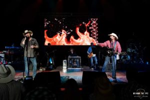 Tracy Lawrence and Clay Walker open tour in Charlotte North Carolina at Ovens Auditorium at The BoPlex
