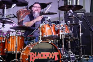 Southern Rock Legends Blackfoot performed at Harley Davidson in Greenville South Carolina