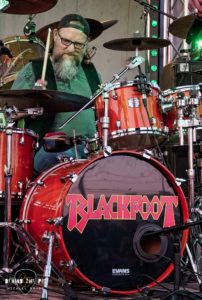 Southern Rock Legends Blackfoot performed at Harley Davidson in Greenville South Carolina