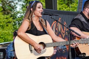 Brandi Colt and Andrew Crawford at Greenville Harley Davidson in South Carolina