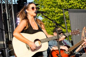 Brandi Colt and Andrew Crawford at Greenville Harley Davidson in South Carolina