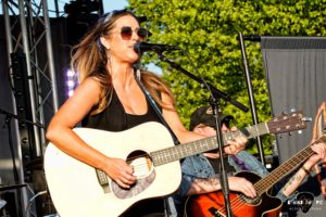 Brandi Colt and Andrew Crawford at Greenville Harley Davidson in South Carolina