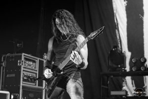 Sweden heavy metal band In Flames at Bon Secours Wellness Arena in Greenville South Carolina for Metal Tour of The Year