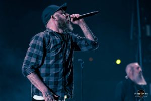 Sweden heavy metal band In Flames at Bon Secours Wellness Arena in Greenville South Carolina for Metal Tour of The Year