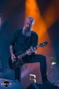 Sweden heavy metal band In Flames at Bon Secours Wellness Arena in Greenville South Carolina for Metal Tour of The Year