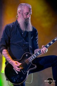 Sweden heavy metal band In Flames at Bon Secours Wellness Arena in Greenville South Carolina for Metal Tour of The Year