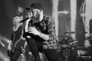 Sweden heavy metal band In Flames at Bon Secours Wellness Arena in Greenville South Carolina for Metal Tour of The Year