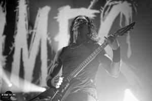 Sweden heavy metal band In Flames at Bon Secours Wellness Arena in Greenville South Carolina for Metal Tour of The Year