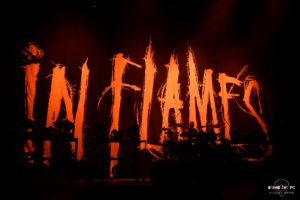 Sweden heavy metal band In Flames at Bon Secours Wellness Arena in Greenville South Carolina for Metal Tour of The Year