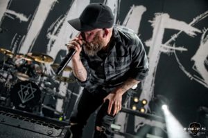 Sweden heavy metal band In Flames at Bon Secours Wellness Arena in Greenville South Carolina for Metal Tour of The Year