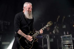 Sweden heavy metal band In Flames at Bon Secours Wellness Arena in Greenville South Carolina for Metal Tour of The Year