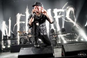 Sweden heavy metal band In Flames at Bon Secours Wellness Arena in Greenville South Carolina for Metal Tour of The Year