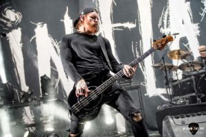 Sweden heavy metal band In Flames at Bon Secours Wellness Arena in Greenville South Carolina for Metal Tour of The Year