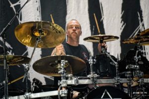 Sweden heavy metal band In Flames at Bon Secours Wellness Arena in Greenville South Carolina for Metal Tour of The Year