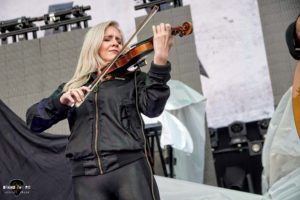 Lacey Sturm and Josh Sturm at CCNB Amphitheatre at Heritage Park in Simpsonville South Carolina