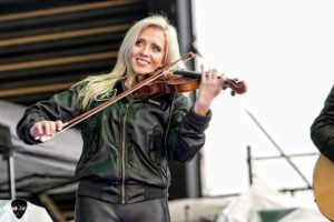 Lacey Sturm and Josh Sturm at CCNB Amphitheatre at Heritage Park in Simpsonville South Carolina