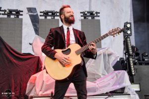 Lacey Sturm and Josh Sturm at CCNB Amphitheatre at Heritage Park in Simpsonville South Carolina