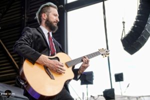 Lacey Sturm and Josh Sturm at CCNB Amphitheatre at Heritage Park in Simpsonville South Carolina