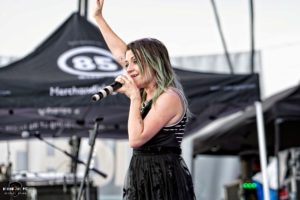 Lacey Sturm and Josh Sturm at CCNB Amphitheatre at Heritage Park in Simpsonville South Carolina