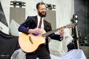 Lacey Sturm and Josh Sturm at CCNB Amphitheatre at Heritage Park in Simpsonville South Carolina