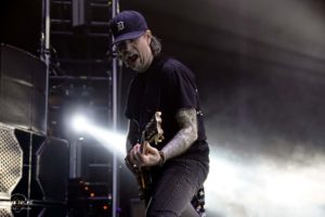 Heavy metal band Lamb of God at Bon Secours Wellness Arena in Greenville South Carolina for Metal Tour of The Year