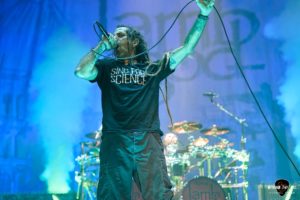 Heavy metal band Lamb of God at Bon Secours Wellness Arena in Greenville South Carolina for Metal Tour of The Year