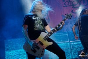 Heavy metal band Lamb of God at Bon Secours Wellness Arena in Greenville South Carolina for Metal Tour of The Year