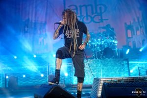 Heavy metal band Lamb of God at Bon Secours Wellness Arena in Greenville South Carolina for Metal Tour of The Year