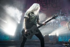 Heavy metal band Lamb of God at Bon Secours Wellness Arena in Greenville South Carolina for Metal Tour of The Year