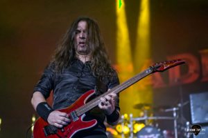 Heavy metal band Megadeth at Bon Secours Wellness Arena in Greenville South Carolina for Metal Tour of The Year