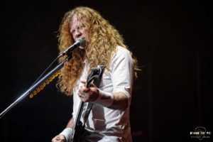 Heavy metal band Megadeth at Bon Secours Wellness Arena in Greenville South Carolina for Metal Tour of The Year