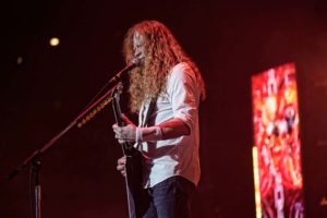 Heavy metal band Megadeth at Bon Secours Wellness Arena in Greenville South Carolina for Metal Tour of The Year