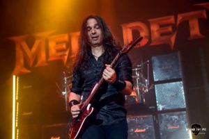 Heavy metal band Megadeth at Bon Secours Wellness Arena in Greenville South Carolina for Metal Tour of The Year