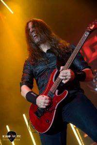 Heavy metal band Megadeth at Bon Secours Wellness Arena in Greenville South Carolina for Metal Tour of The Year