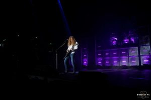 Heavy metal band Megadeth at Bon Secours Wellness Arena in Greenville South Carolina for Metal Tour of The Year