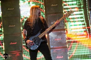 Heavy metal band Megadeth at Bon Secours Wellness Arena in Greenville South Carolina for Metal Tour of The Year