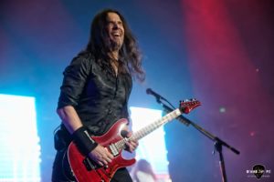 Heavy metal band Megadeth at Bon Secours Wellness Arena in Greenville South Carolina for Metal Tour of The Year