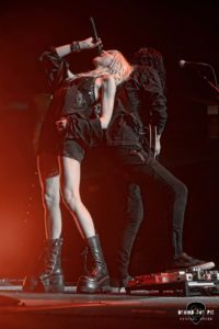 Taylor Momsen The Pretty Reckless at Bon Secours Wellness Arena in Greenville South Carolina The Revolution's Live Tour