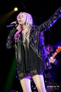 Taylor Momsen The Pretty Reckless at Bon Secours Wellness Arena in Greenville South Carolina The Revolution's Live Tour