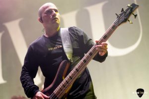 Heavy metal band Trivium at Bon Secours Wellness Arena in Greenville South Carolina for Metal Tour of The Year