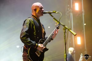 Heavy metal band Trivium at Bon Secours Wellness Arena in Greenville South Carolina for Metal Tour of The Year