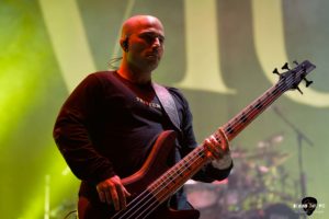 Heavy metal band Trivium at Bon Secours Wellness Arena in Greenville South Carolina for Metal Tour of The Year