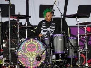 Powerman 5000 at PNC Pavilion in Charlotte North Carolina for Freaks on Parade tour