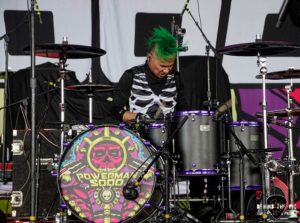 Powerman 5000 at PNC Pavilion in Charlotte North Carolina for Freaks on Parade tour