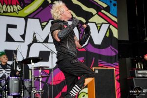 Powerman 5000 at PNC Pavilion in Charlotte North Carolina for Freaks on Parade tour