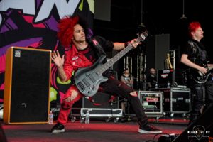 Powerman 5000 at PNC Pavilion in Charlotte North Carolina for Freaks on Parade tour