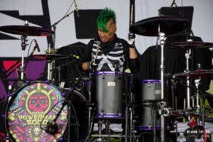 Powerman 5000 at PNC Pavilion in Charlotte North Carolina for Freaks on Parade tour