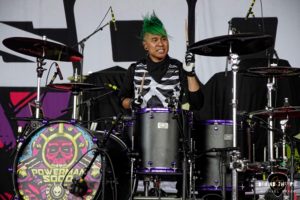 Powerman 5000 at PNC Pavilion in Charlotte North Carolina for Freaks on Parade tour