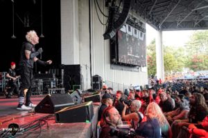 Powerman 5000 at PNC Pavilion in Charlotte North Carolina for Freaks on Parade tour